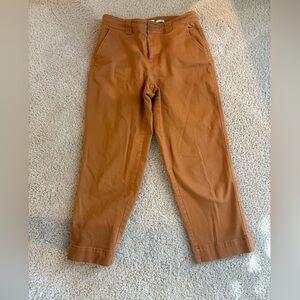High rise cropped comfy Camel Stretch Pants-a new day target
